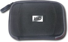 WD - Carrying Case for Select Passport Portable Hard Drives - Black