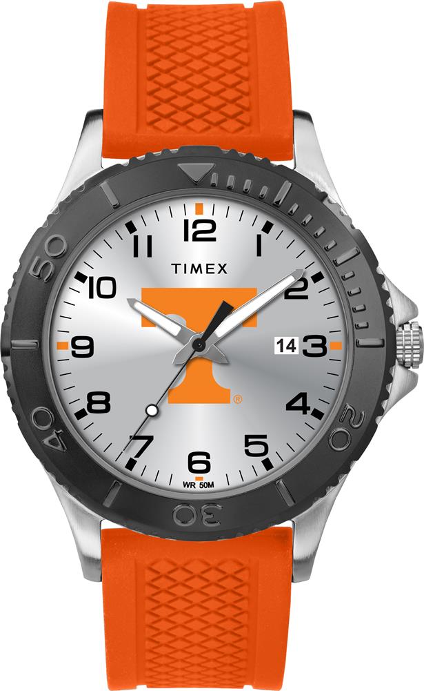 Men's Tennessee Volunteers Vols UT Gamer Watch Timex Silicone Watch