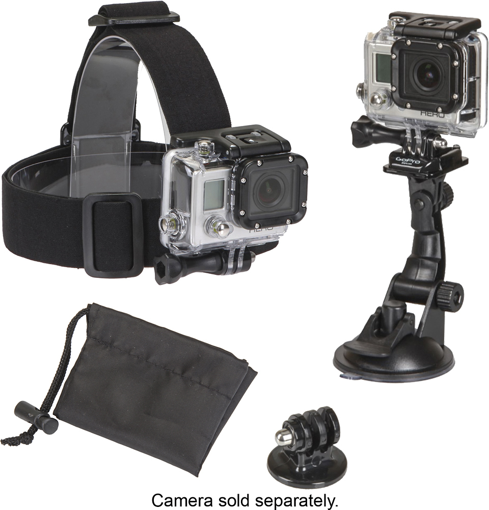 Sunpak - PlatinumPlus Action Camera Accessory Mount Kit