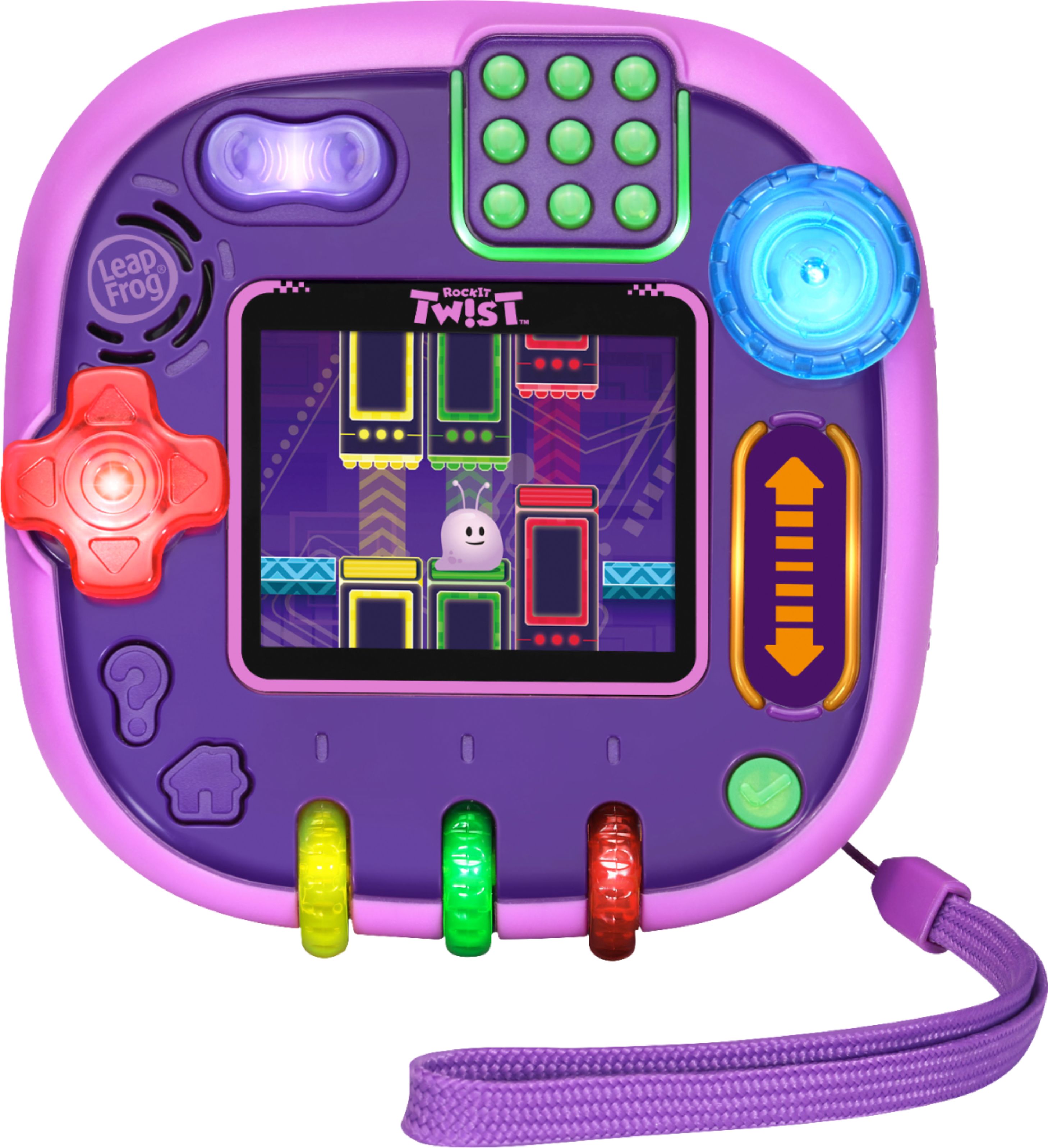 LeapFrog - RockIt Twist Handheld Gaming System - Purple