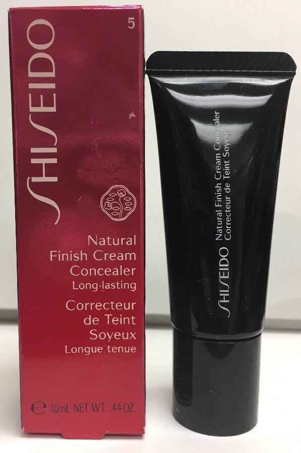 Shiseido Natural Finish Cream Concealer #5 Deep Bronze 0.44oz/10ml NIB