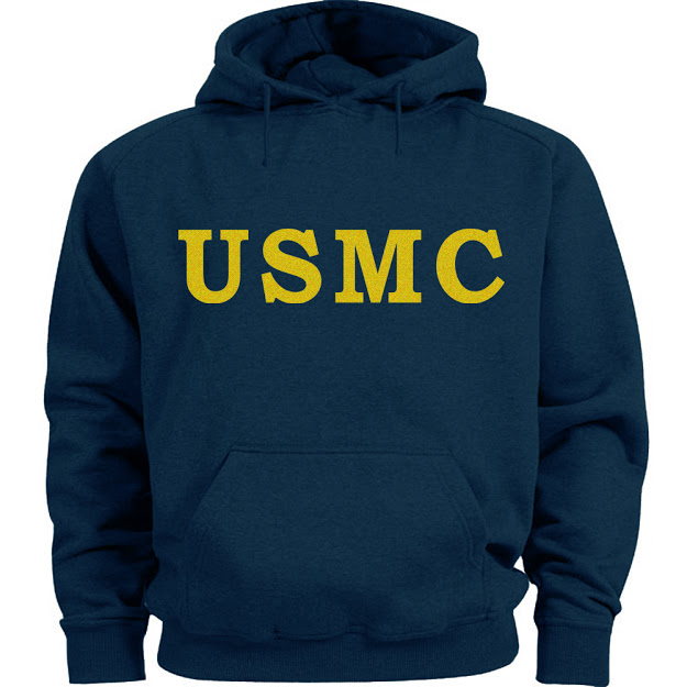 USMC Hoodie Sweatshirt