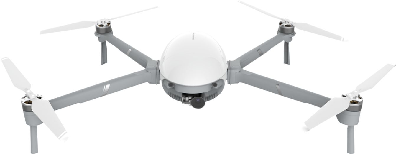 PowerVision - PowerEgg X Wizard AI Camera & 4K Drone with Waterproof Kit - White/Gray