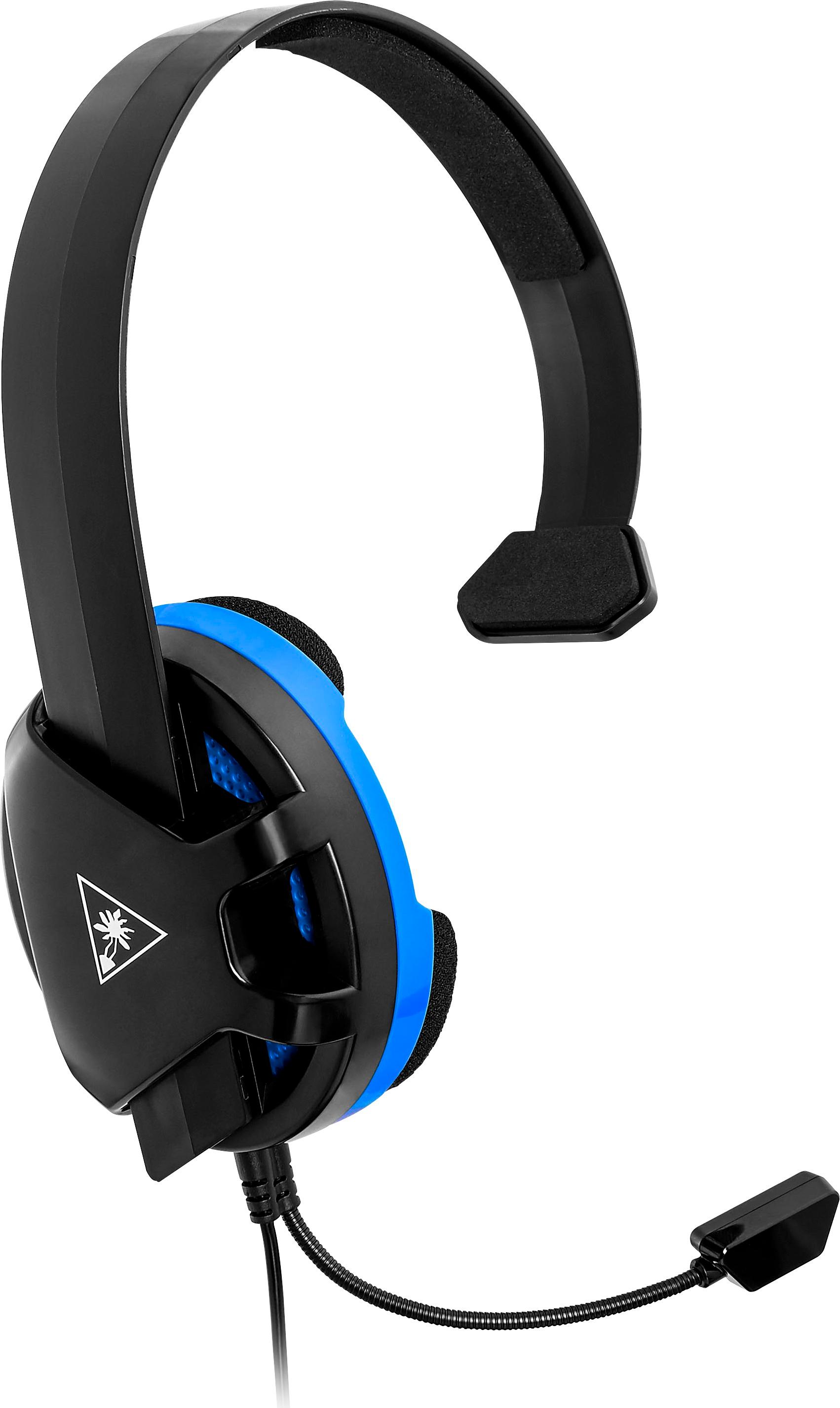 Turtle Beach Recon Chat Wired Mono Gaming Headset for PS4 Pro Black/Blue GiftsApp