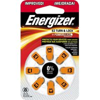 Energizer - 13 Alkaline Zinc-Air Batteries for Most Hearing Aids (8-Pack)