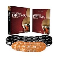 Hal Leonard - Learn & Master Drums Instructional Book, CDs and DVDs - Multi