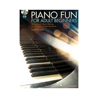 Hal Leonard - Piano Fun for Adult Beginners Instructional Book and CD - Multi