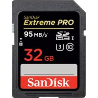 SanDisk - Extreme Pro 32GB SDHC UHS-I Memory Card