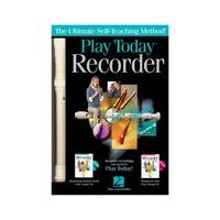 Hal Leonard - Play Recorder Today! Recorder with Instructional Book and CD - Multi