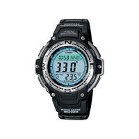 Casio - Men's Digital Compass Twin Sensor Sport Watch - Black