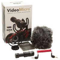 RØDE - VideoMicro On-Camera Cardioid Condenser Microphone