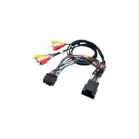 PAC - Wiring Harness Adapter for Select Chevrolet and GMC Vehicles - Black/White/Yellow/Red