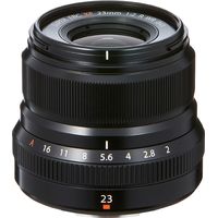 Fujinon XF23mmF2 R WR Wide-angle Lens for Fujifilm X-Mount System Cameras - Black