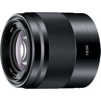 Sony - 50mm f/1.8 Optical Lens for Select E-Mount Cameras - Black