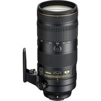 Nikon - AF-S NIKKOR 70-200mm f/2.8E FL ED VR Telephoto Zoom Lens for DSLR Cameras - Black