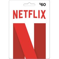 Netflix - $60 Gift Card