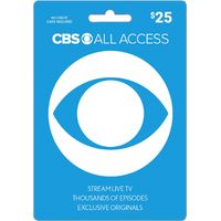 CBS All Access - $25 Gift Card