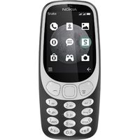 Nokia - 3310 Cell Phone (Unlocked) - Charcoal