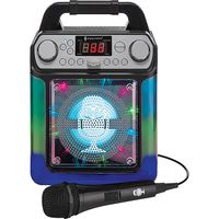 Singing Machine - Groove Mini Bluetooth Karaoke System - Black