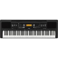 Yamaha - Portable Keyboard with 76 Velocity-Sensitive Keys - Black