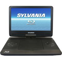 Sylvania - 13.3” Portable Blu-ray Player with Swivel Screen - Black