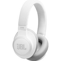 JBL - LIVE 650BTNC Wireless Noise Cancelling Over-The-Ear Headphones - White