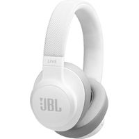 JBL - LIVE 500BT Wireless Over-The-Ear Headphones - White
