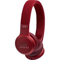 JBL - LIVE 400BT Wireless On-Ear Headphones - Red