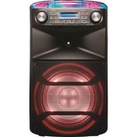 ION Audio - Block Party Ultra Bluetooth Karaoke System - Black