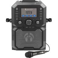 Singing Machine - Bluetooth Karaoke Machine - Black