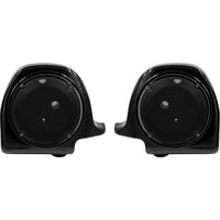 Metra - Lower Fairing Speaker Pods for Harley-Davidson 1994-2013 Motorcycles - Black