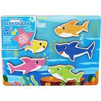 Spin Master - Baby Shark Wooden Sound Puzzle