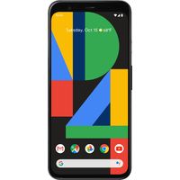 Google - Pixel 4 with 64GB Cell Phone (Unlocked) - Just Black