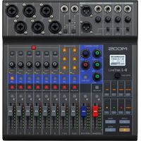 Zoom - LiveTrak L-8 Podcast Digital Mixer/Recorder