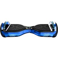 Hover-1 - Chrome 2.0 Electric Self-Balancing Scooter w/6 mi Max Operating Range & 7 mph Max Speed - Blue