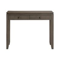 Simpli Home - Cosmopolitan Rectangular Contemporary Wood 2-Drawer Sofa Table - Farmhouse Gray