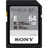 Sony - SF-E Series 64GB SDXC UHS-II Memory Card