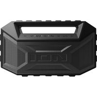 ION Audio - Aquaboom Max Portable Bluetooth Boombox Speaker - Black
