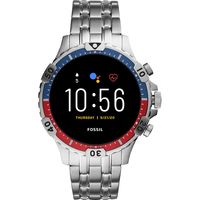 Fossil - Gen 5 Smartwatch 46mm Stainless Steel - Silver With Silver Stainless Steel Band