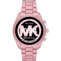 Michael Kors - Gen 5 Bradshaw Smartwatch 44mm Aluminum - Pink With Pink Aluminum Band