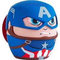 Bitty Boomers - Marvel Captain America Portable Bluetooth Speaker - Red/Blue