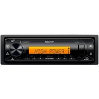 Sony - In-Dash Digital Media Receiver - Built-in Bluetooth - Satellite Radio-ready with Detachable Faceplate - Black