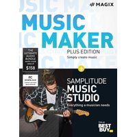 MAGIX - Music Maker Plus Edition and Samplitude Music Studio - Windows
