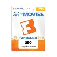 Fandango - $50 Gift Card