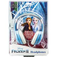eKids - Frozen II Headphones - White/Purple/Blue