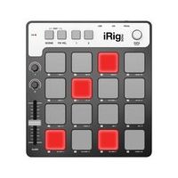 IK Multimedia - iRig PADS MIDI Groove Controller - Black/Gray