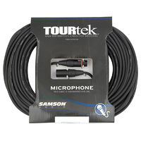 Samson - Tourtek 100' Microphone Cable - Black