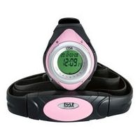 PYLE - Sports Watch with Heart Rate Monitor - Pink