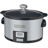 Cuisinart - 3.5-Quart Slow Cooker - Brushed Stainless-Steel