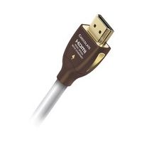 AudioQuest - Chocolate 16.5' 4K Ultra HD In-Wall HDMI Cable - Brown